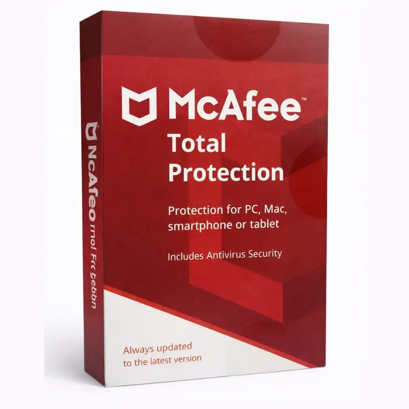 McAfee Total Protection Basic – 1 Device, 1 Year - Image 1