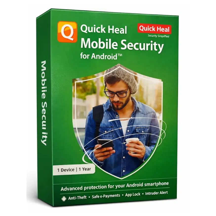 Quick Heal Mobile Security for Android 1 Device 1 Year