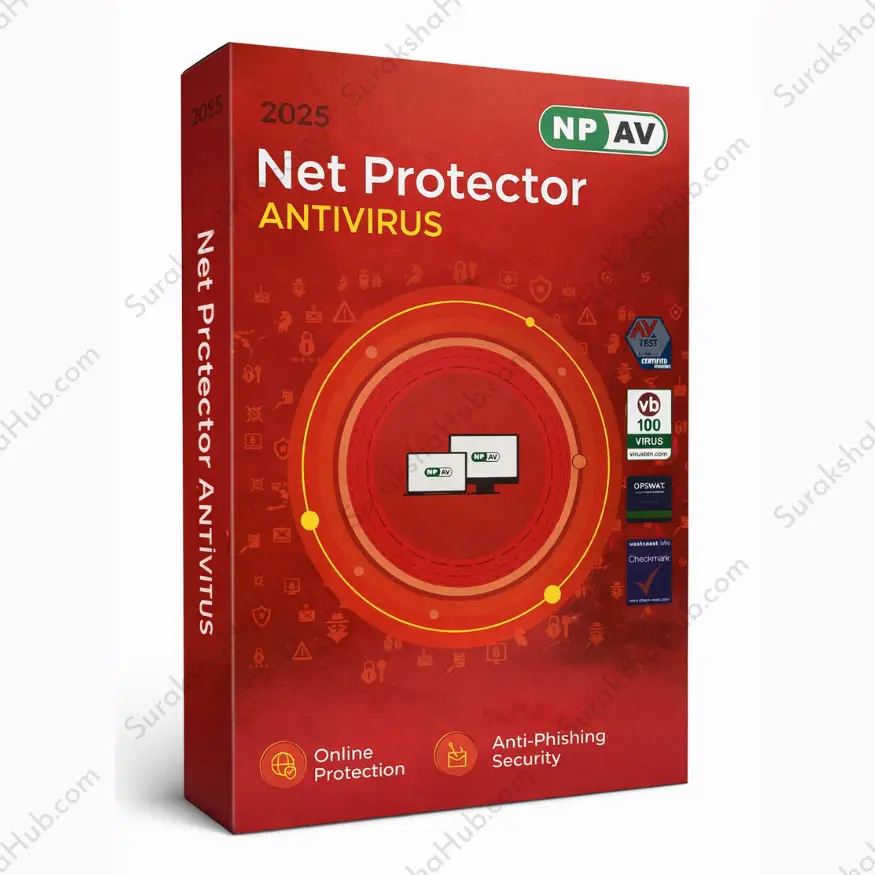 Net Protector Antivirus Pro 1 PC 1 Year