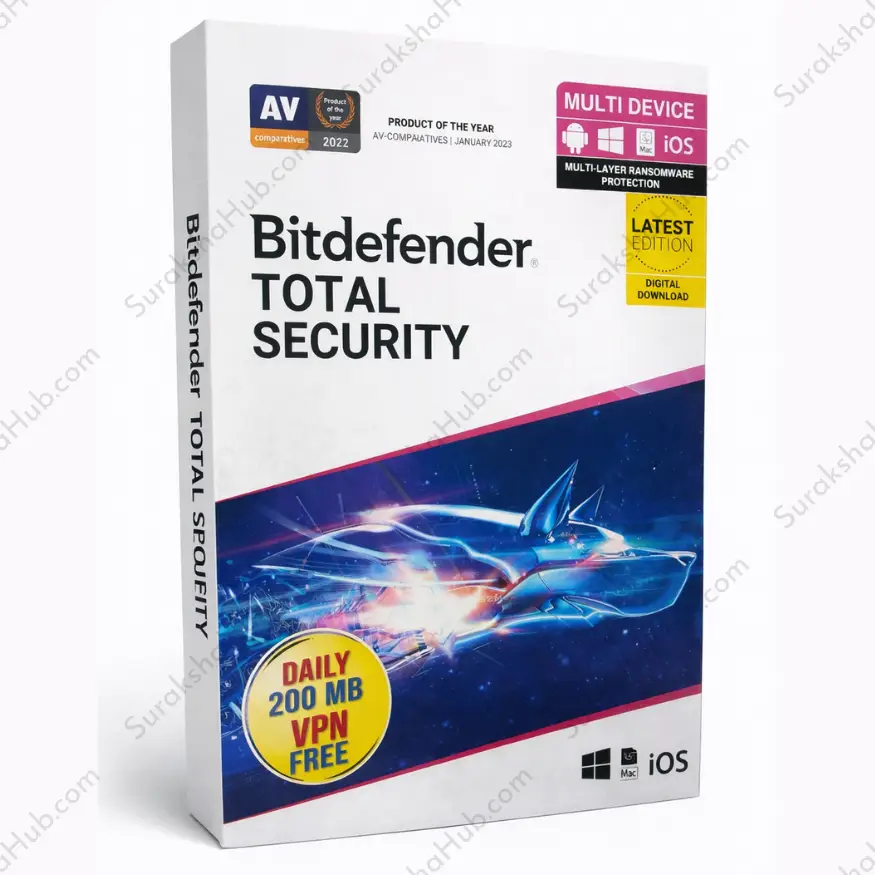 Bitdefender Total Security 1 Device 1 Year